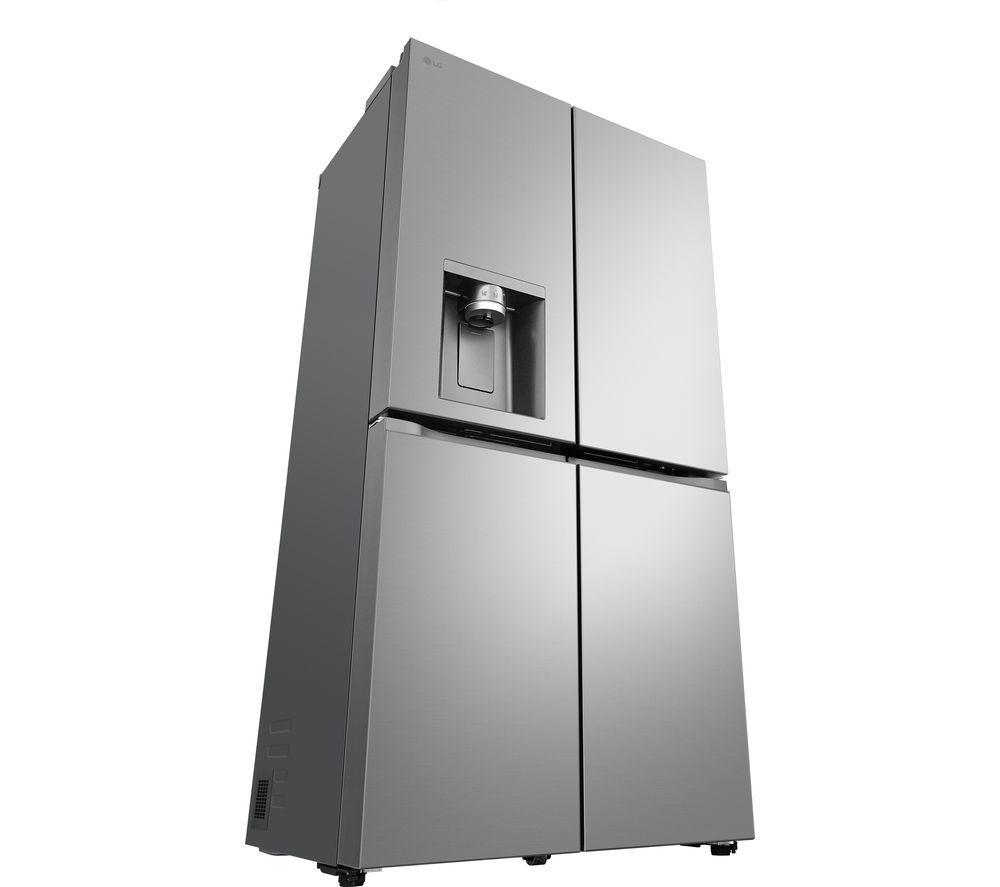 LG NatureFRESH GML960PYFE Slim American-Style Fridge Freezer - Prime Silver image number 11 of 12