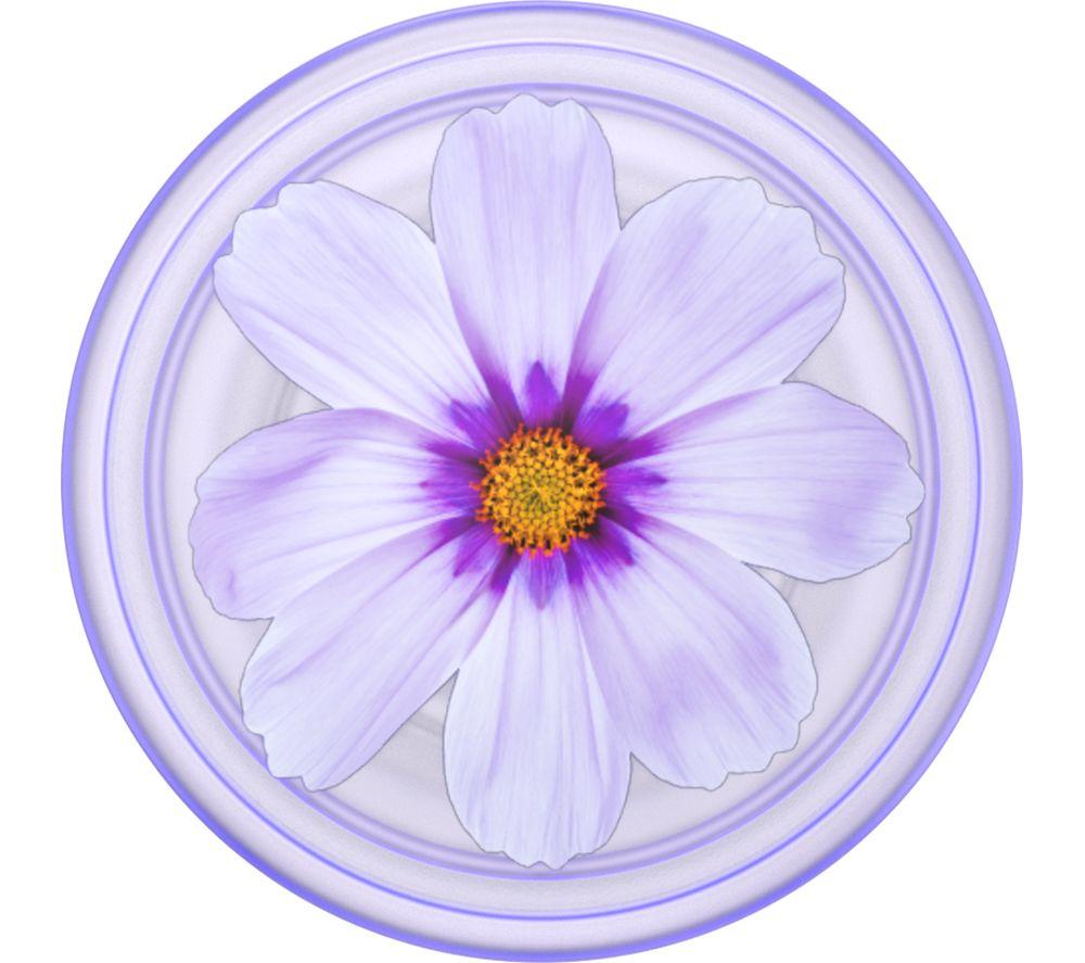 POPSOCKETS PopGrip Swappable Phone Grip - Plant Purple Cosmo, Purple