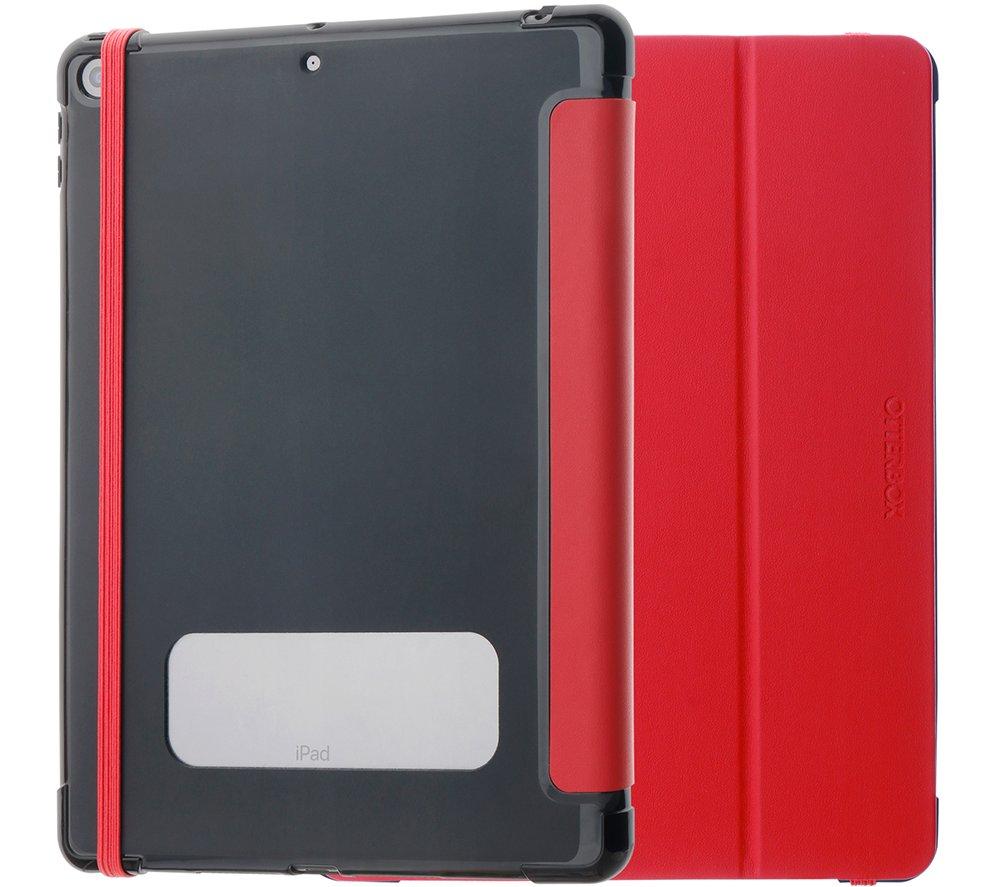 OtterBox React Folio Case for iPad 10.2-Inch (8th Gen 2020 / 9th Gen 2021), Shockproof, Drop proof, Ultra-Slim Protective Folio Case, Tested to Military Standard, Red