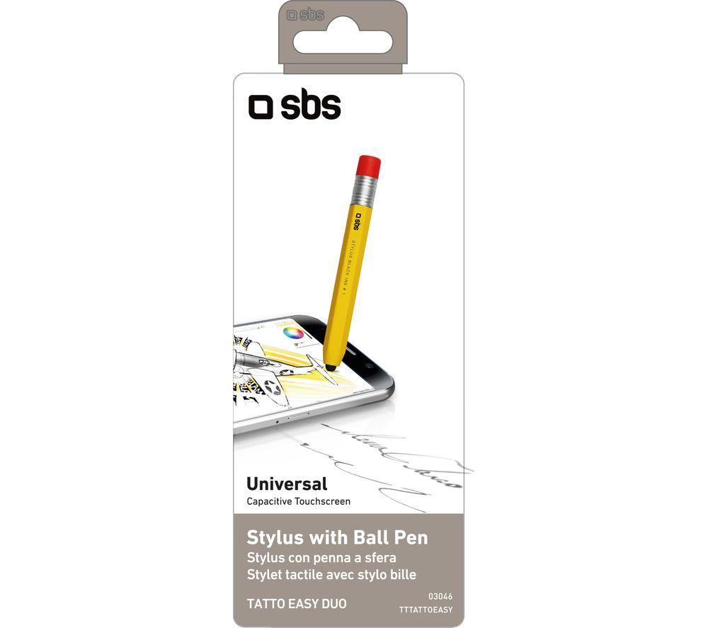 Buy SBS Tattoo Easy Stylus Pen Yellow Currys