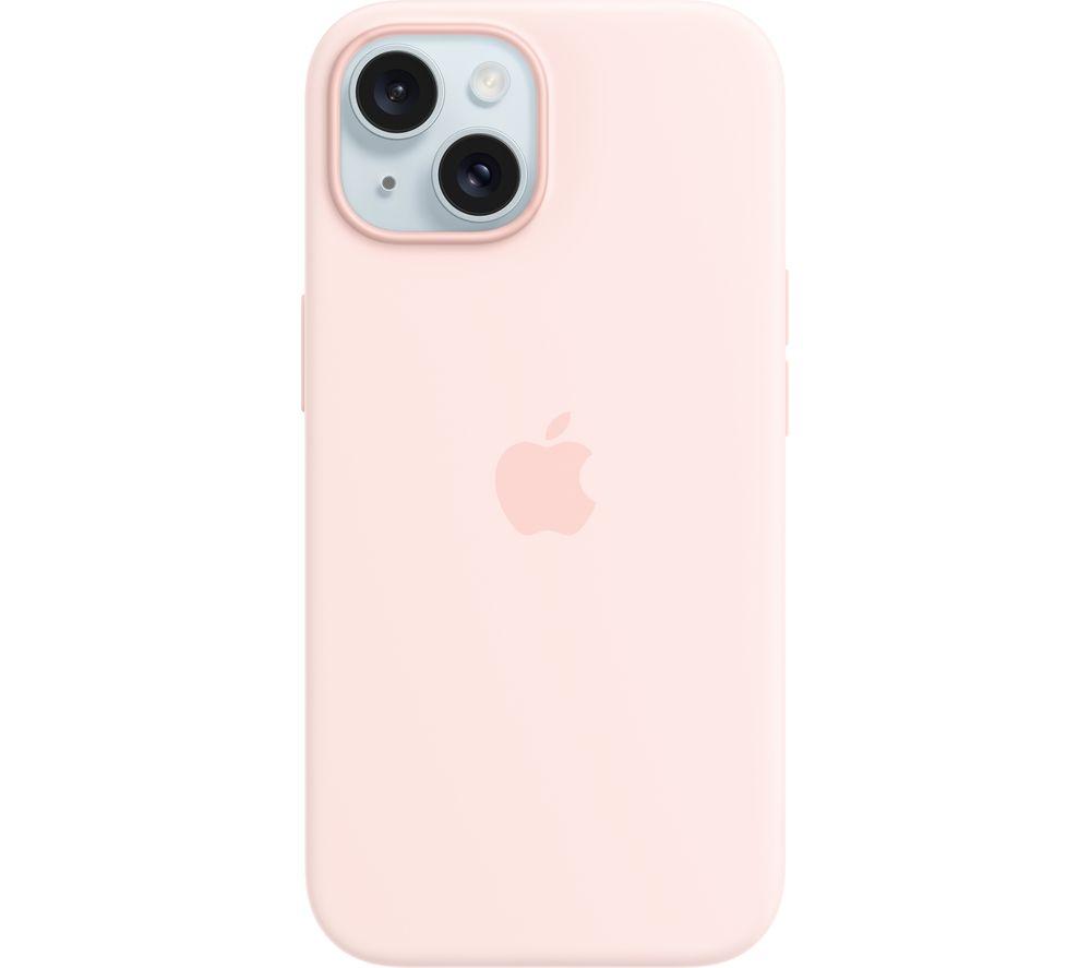 APPLE iPhone 15 Silicone Case with MagSafe - Light Pink