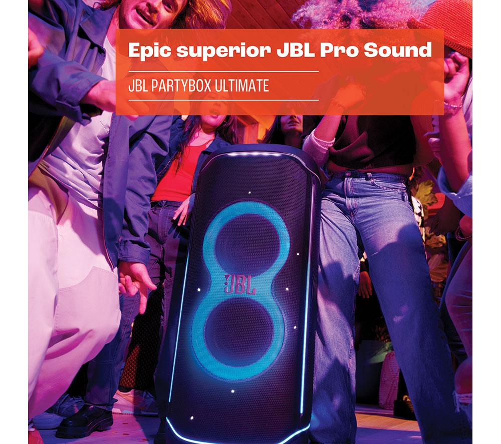 JBL PartyBox Ultimate Portable Wireless Multi-room Speaker - Black image number 2 of 8
