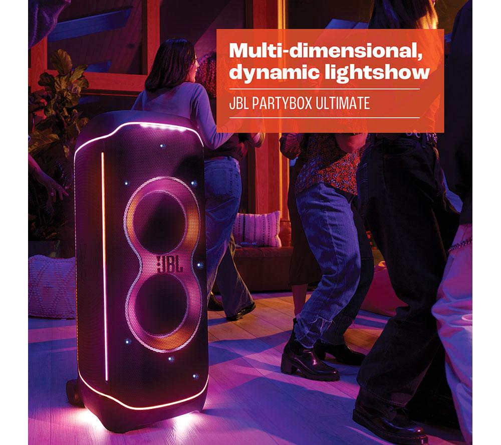 JBL PartyBox Ultimate Portable Wireless Multi-room Speaker - Black image number 3 of 8