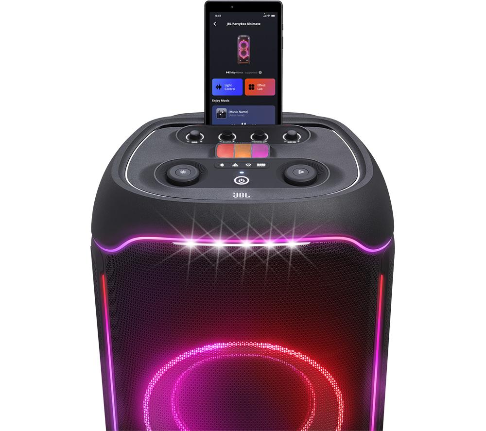 JBL PartyBox Ultimate Portable Wireless Multi-room Speaker - Black image number 6 of 8