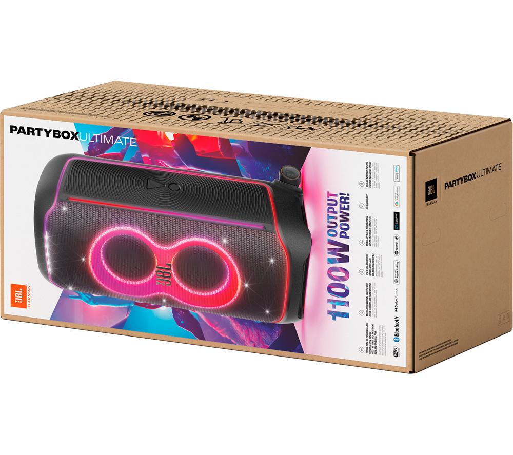 JBL PartyBox Ultimate Portable Wireless Multi-room Speaker - Black image number 8 of 8