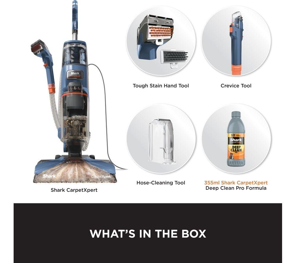 SHARK CarpetXpert EX150UK Upright Carpet Cleaner - Navy image number 6 of 6