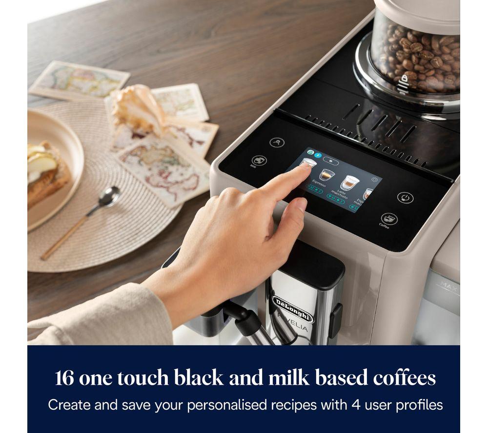 DELONGHI Rivelia EXAM440.55.BG Bean to Cup Coffee Machine - Beige image number 5 of 7
