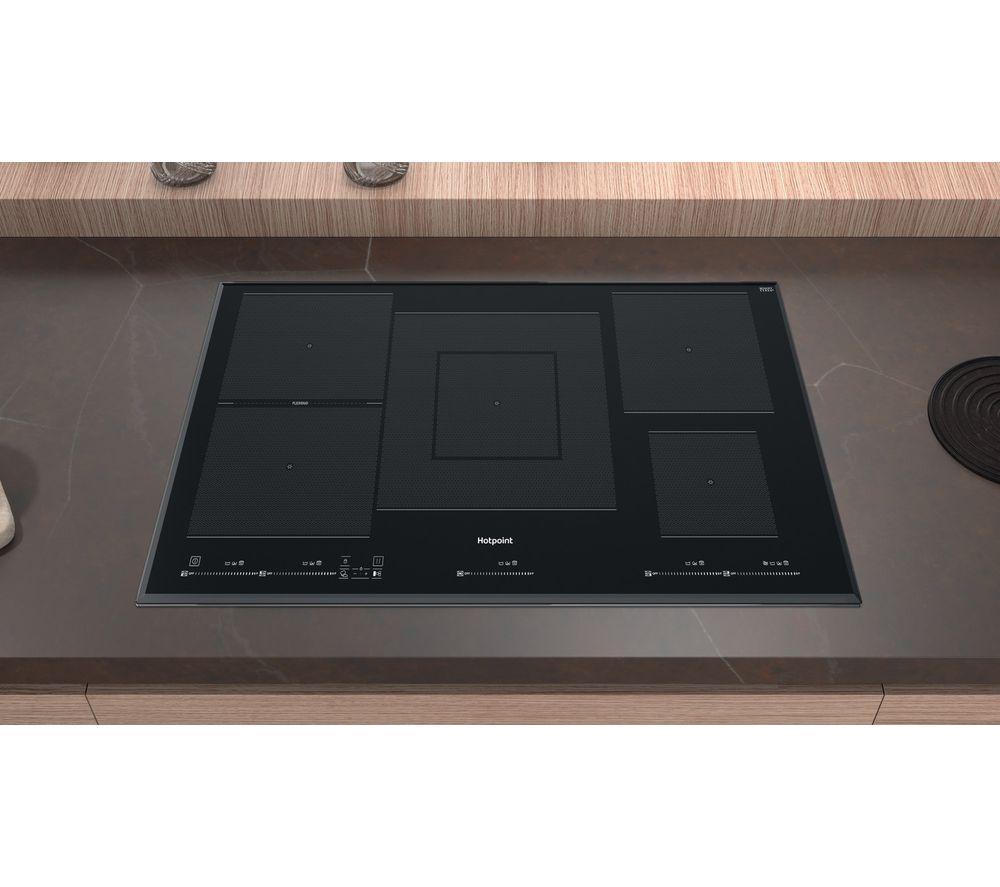 HOTPOINT My Menu TT1090BA 90 cm Electric Ceramic Induction Hob - Black image number 5 of 5