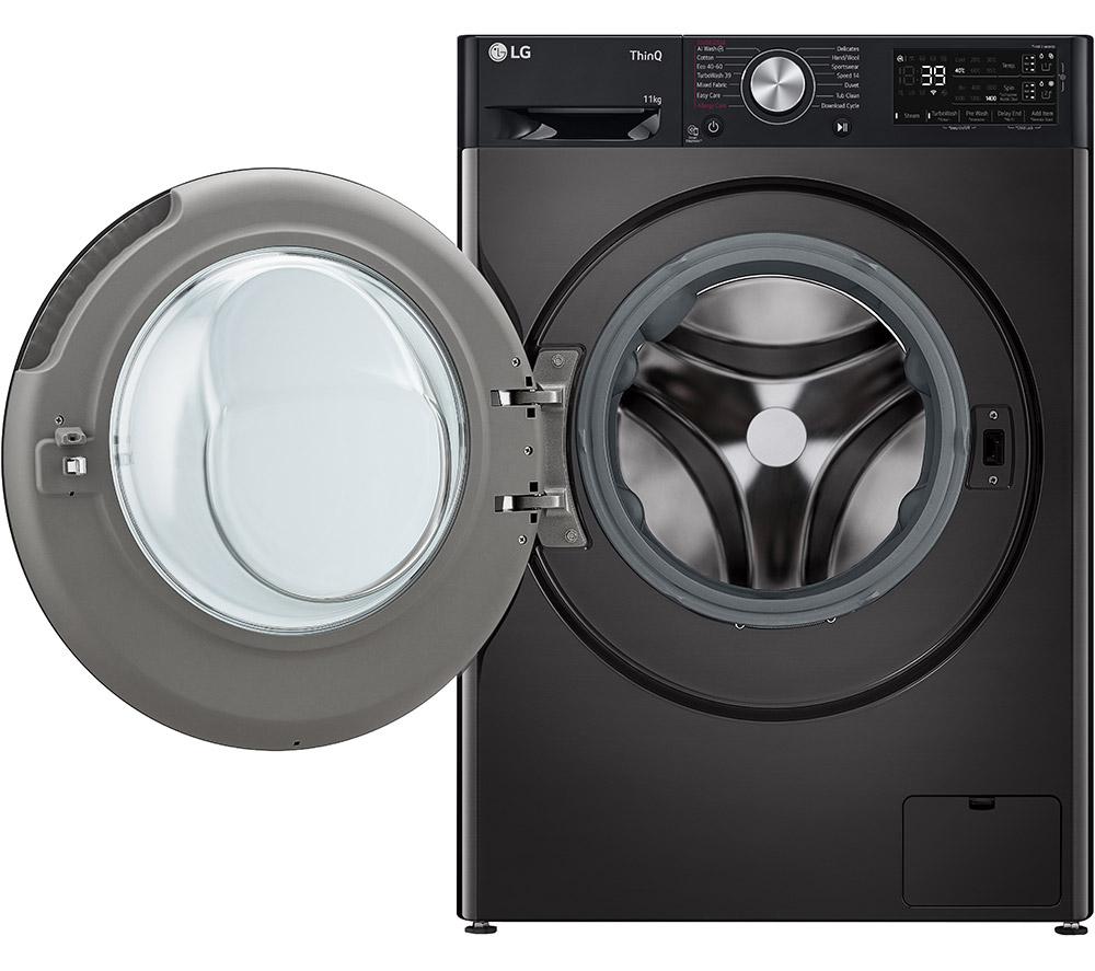 Currys black deals washing machine