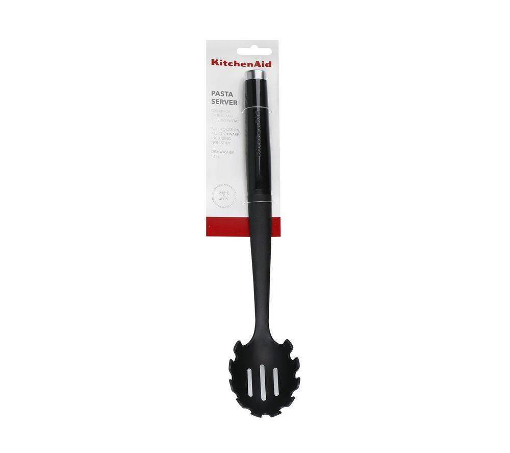 KITCHENAID Non-Stick Spaghetti Spoon - Black image number 2 of 2