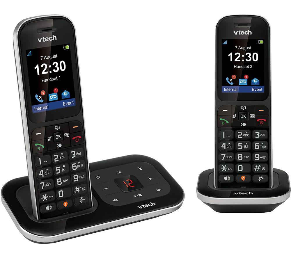 VTECH PS1351 Cordless Phone - Twin, Black image number 2 of 10