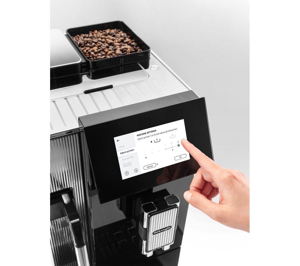 DELONGHI Maestosa Automatic EPAM960.75GLM Smart Bean to Cup Coffee Machine - Metal Black image number 6 of 19