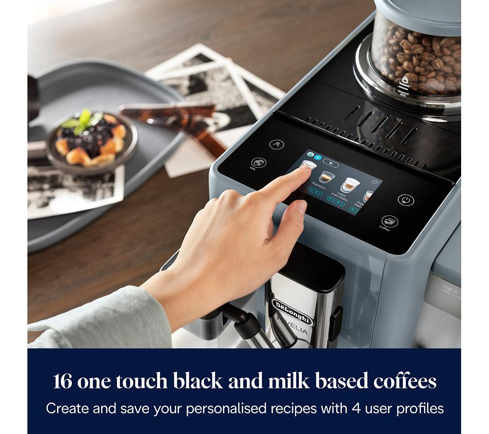 DELONGHI Rivelia EXAM440.55.G Bean to Cup Coffee Machine - Grey image number 4 of 7