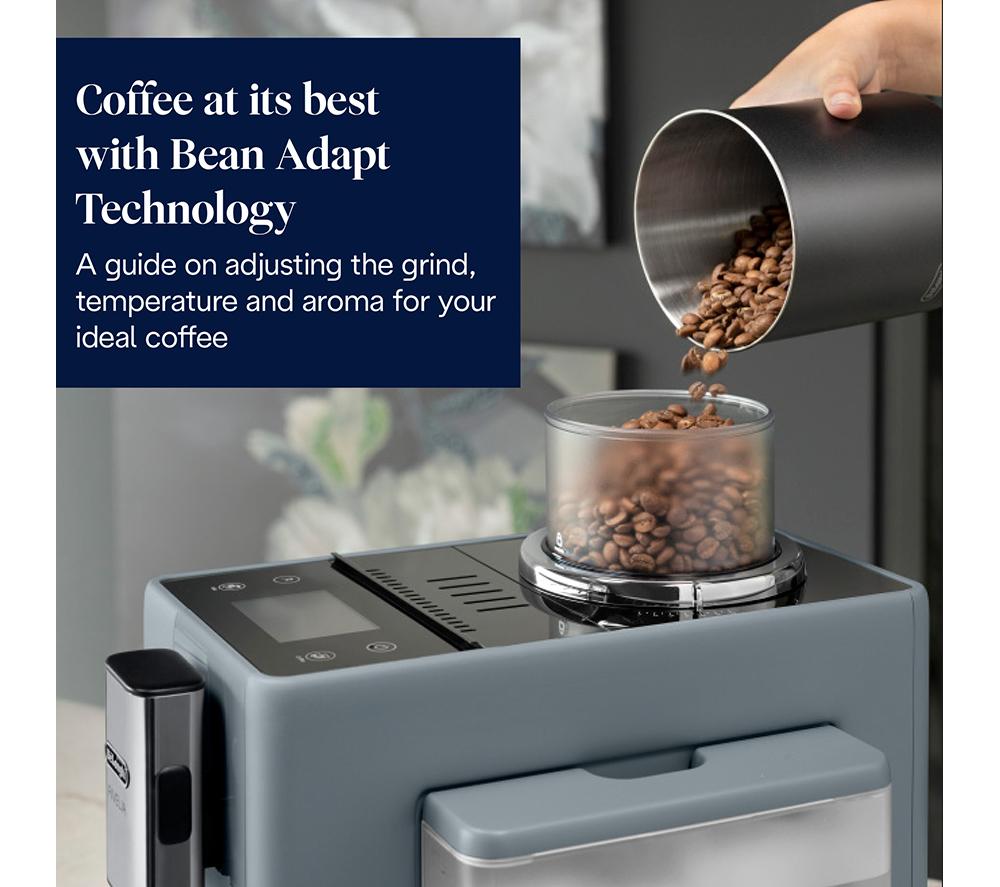 DELONGHI Rivelia EXAM440.55.G Bean to Cup Coffee Machine - Grey image number 5 of 7