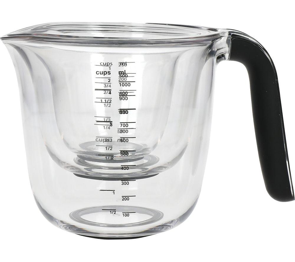Image of KITCHENAID 3-Piece Measuring Jug Set - Clear, Clear