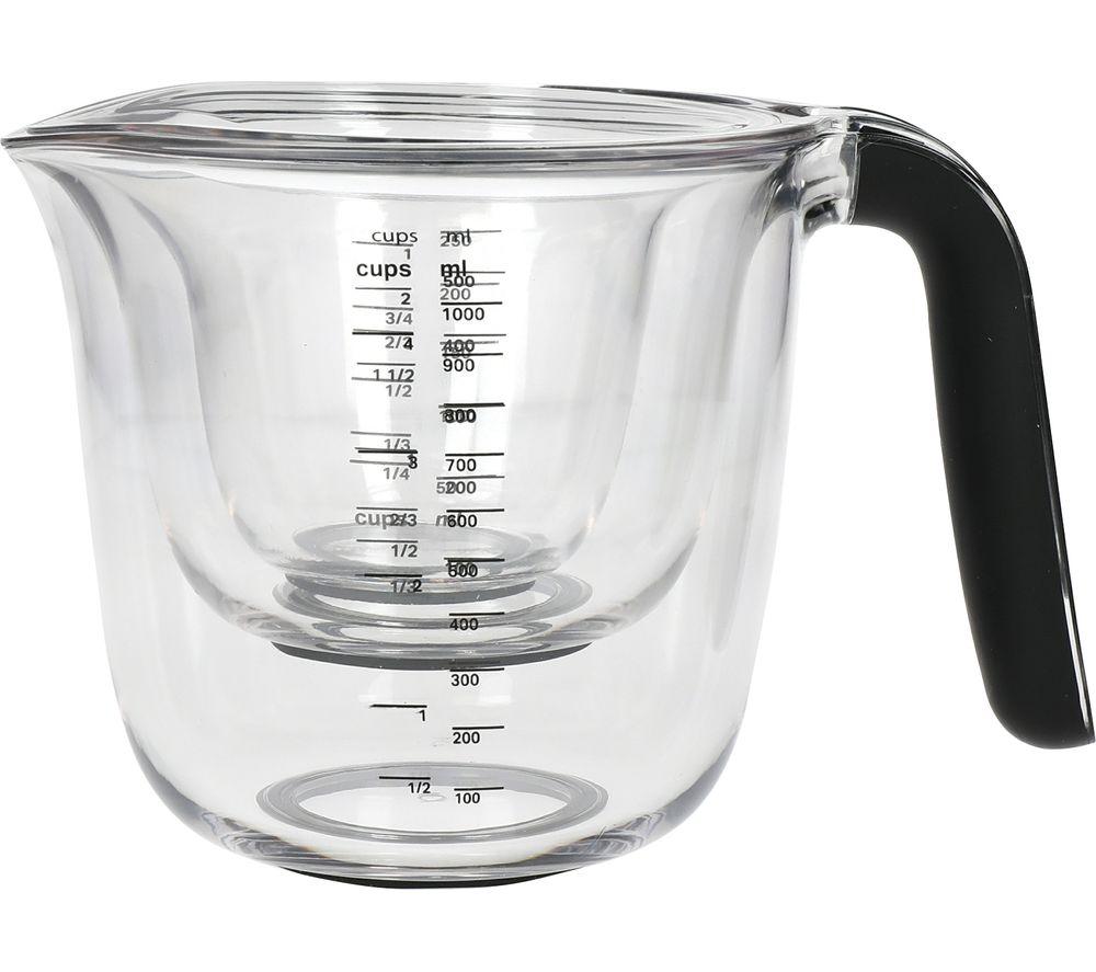 KITCHENAID 3-Piece Measuring Jug Set - Clear, Clear