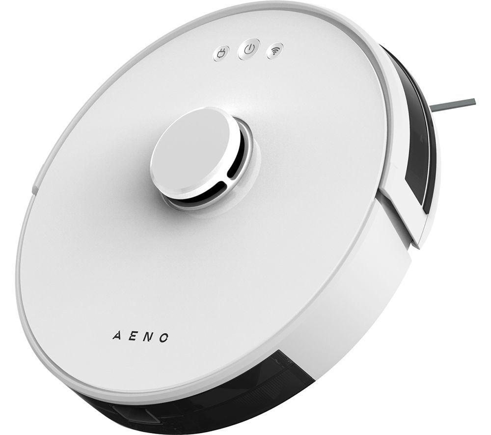 AENO RC2S Robot Vacuum Cleaner - White, White