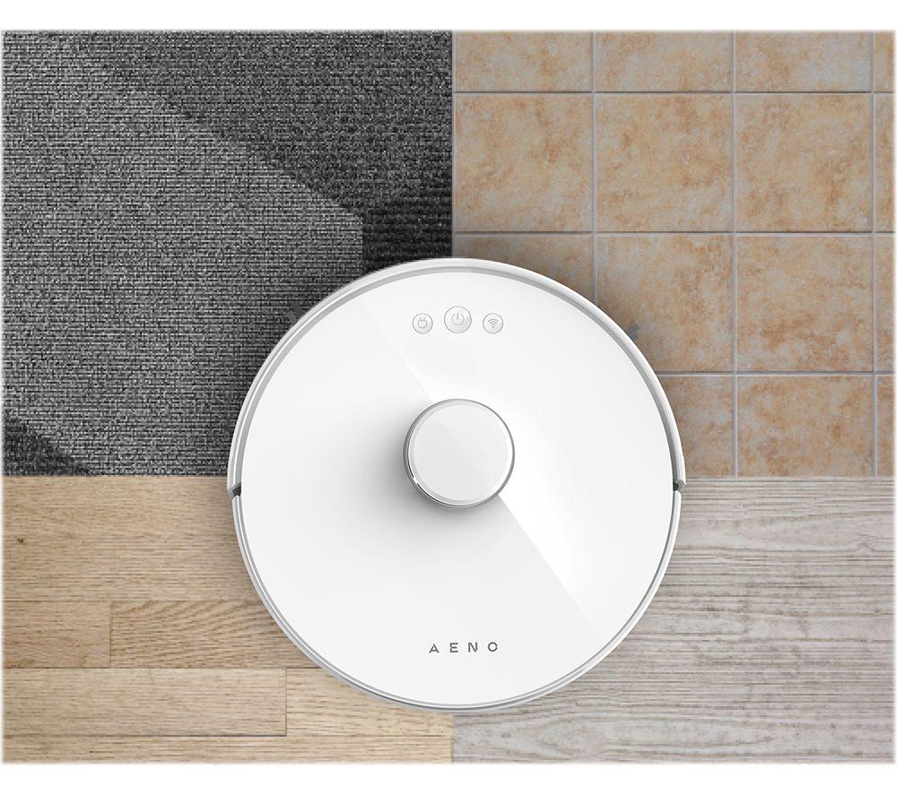 AENO RC2S Robot Vacuum Cleaner - White image number 4 of 5