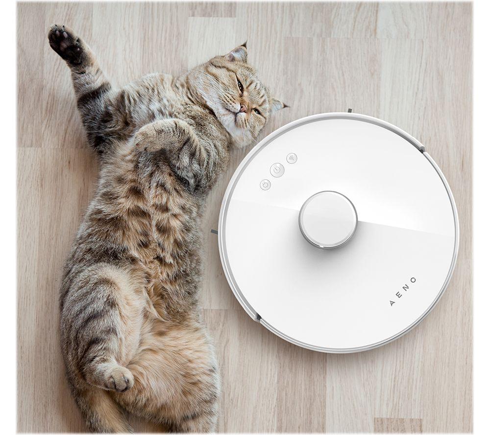AENO RC2S Robot Vacuum Cleaner - White image number 5 of 5