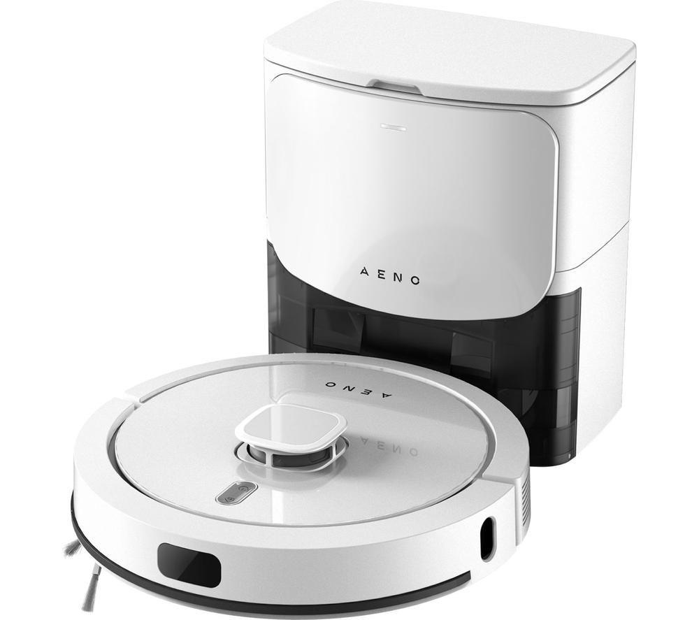 AENO RC4S Robot Vacuum Cleaner - White image number 2 of 5