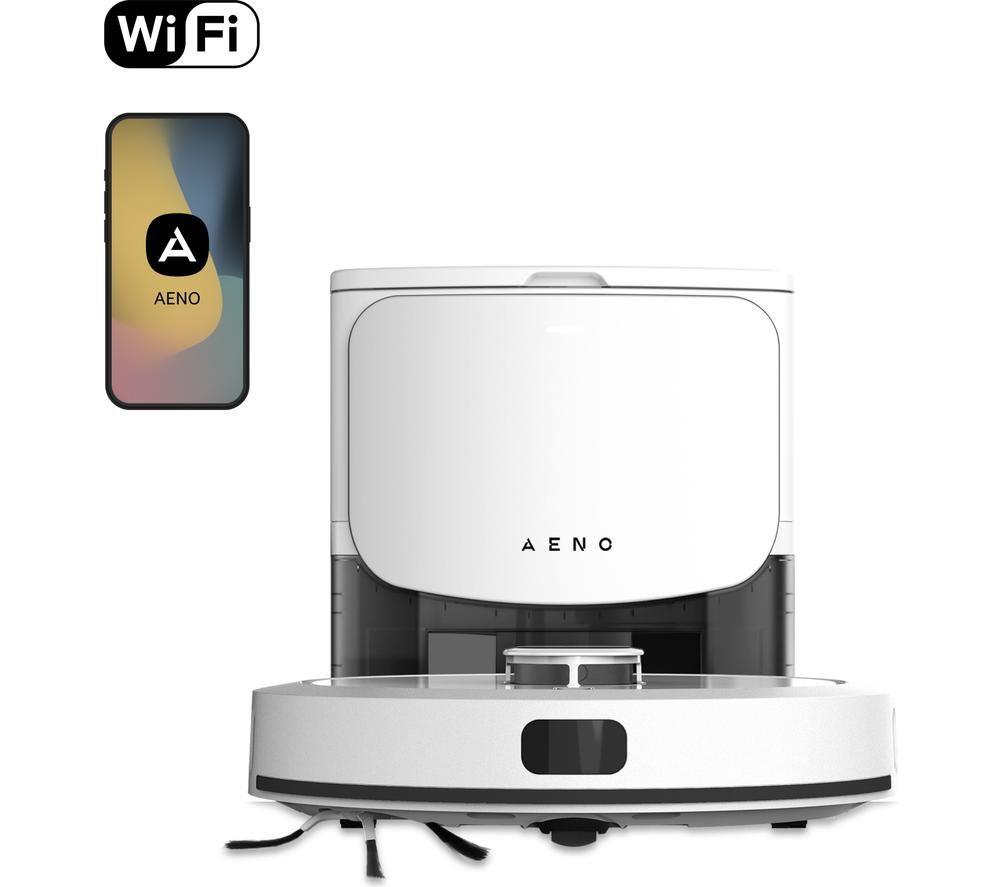 AENO RC4S Robot Vacuum Cleaner - White image number 5 of 5