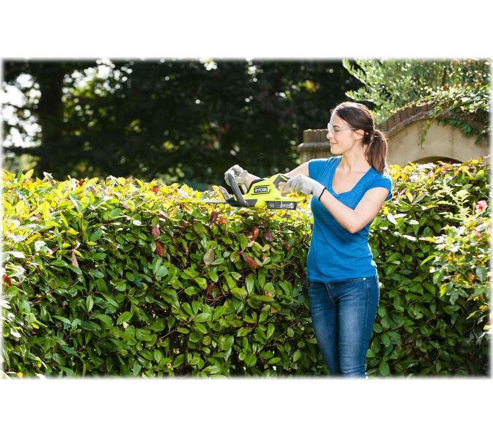 RYOBI 18V One+ OHT1845 Cordless Hedge Trimmer - Black & Yellow image number 3 of 4