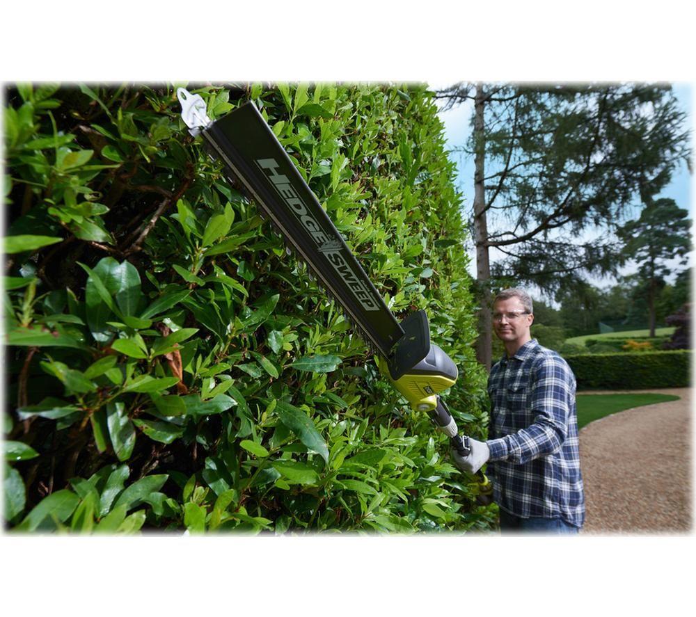 RYOBI 18V One+ OPT1845 Cordless Pole Hedge Trimmer - Black & Yellow image number 5 of 6