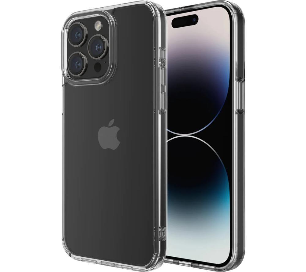 QDOS Hybrid iPhone 15 Pro Max Case - Clear image number 4 of 8