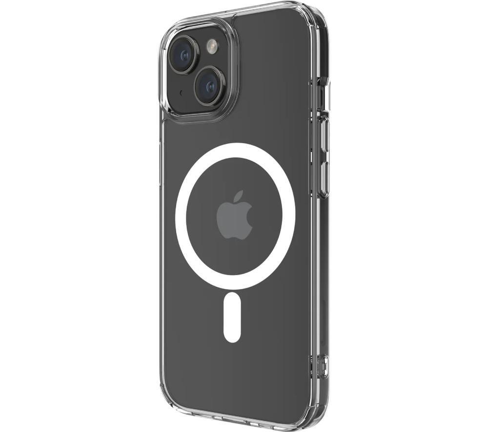 QDOS HYBRID FORCE + SNAP Magsafe iPhone 15 Case - Clear image number 2 of 8