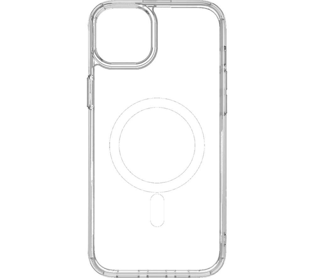 QDOS HYBRID FORCE + SNAP MagSafe iPhone 15 Plus Case - Clear image number 5 of 8