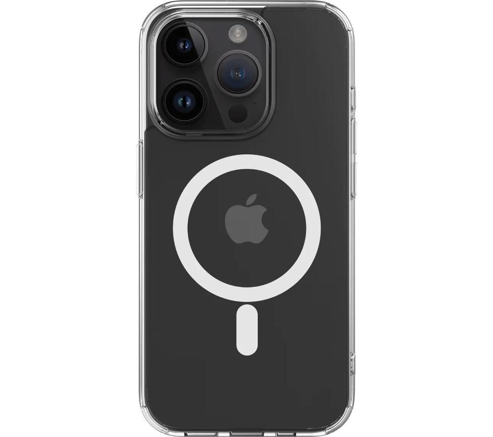 Qdos Hybrid Force Snap Iphone 15 Pro Case With Magsafe - Clear, Clear