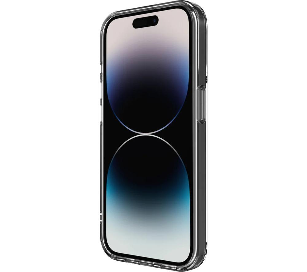 QDOS Hybrid Force + Snap iPhone 15 Pro Case with MagSafe - Clear image number 3 of 8