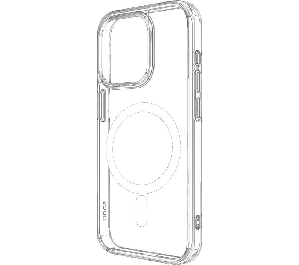 QDOS Hybrid Force + Snap iPhone 15 Pro Case with MagSafe - Clear image number 6 of 8