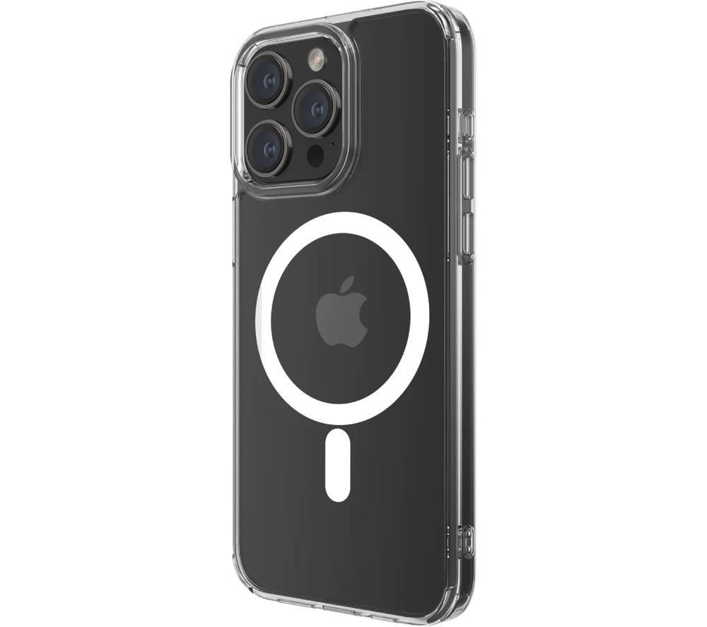 QDOS HYBRID FORCE + SNAP MagSafe iPhone 15 Pro Max Case - Clear image number 2 of 6