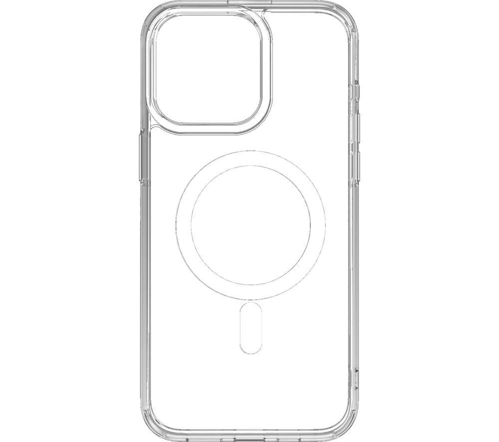 QDOS HYBRID FORCE + SNAP MagSafe iPhone 15 Pro Max Case - Clear image number 5 of 6