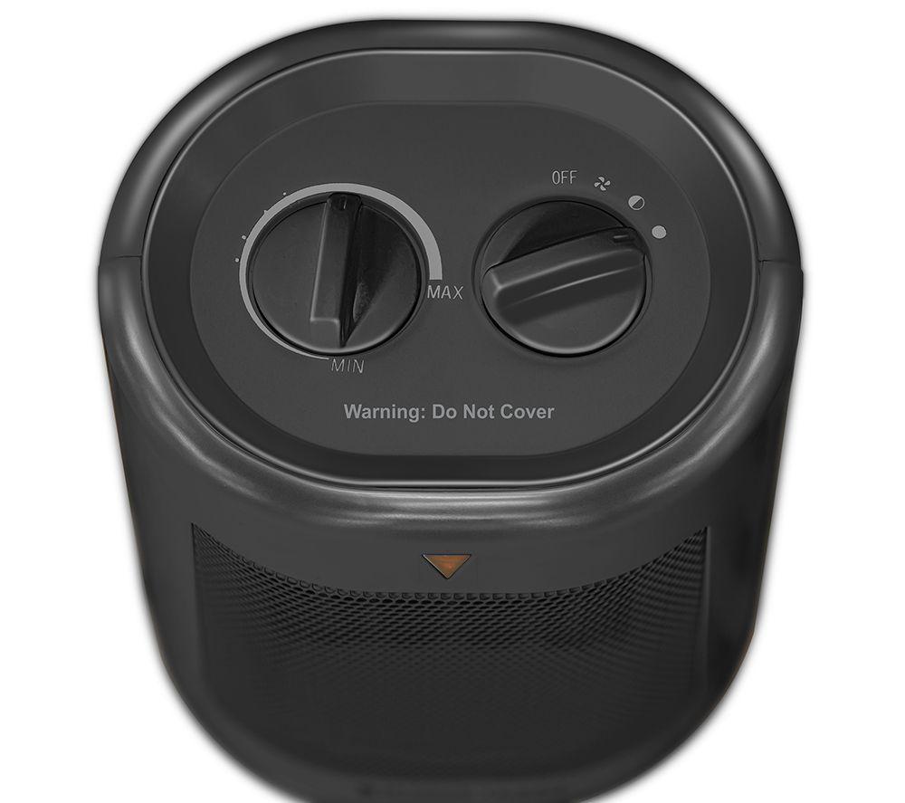 RUSSELL HOBBS RHFH1008B Portable Hot & Cool Ceramic Fan Heater - Black image number 10 of 12