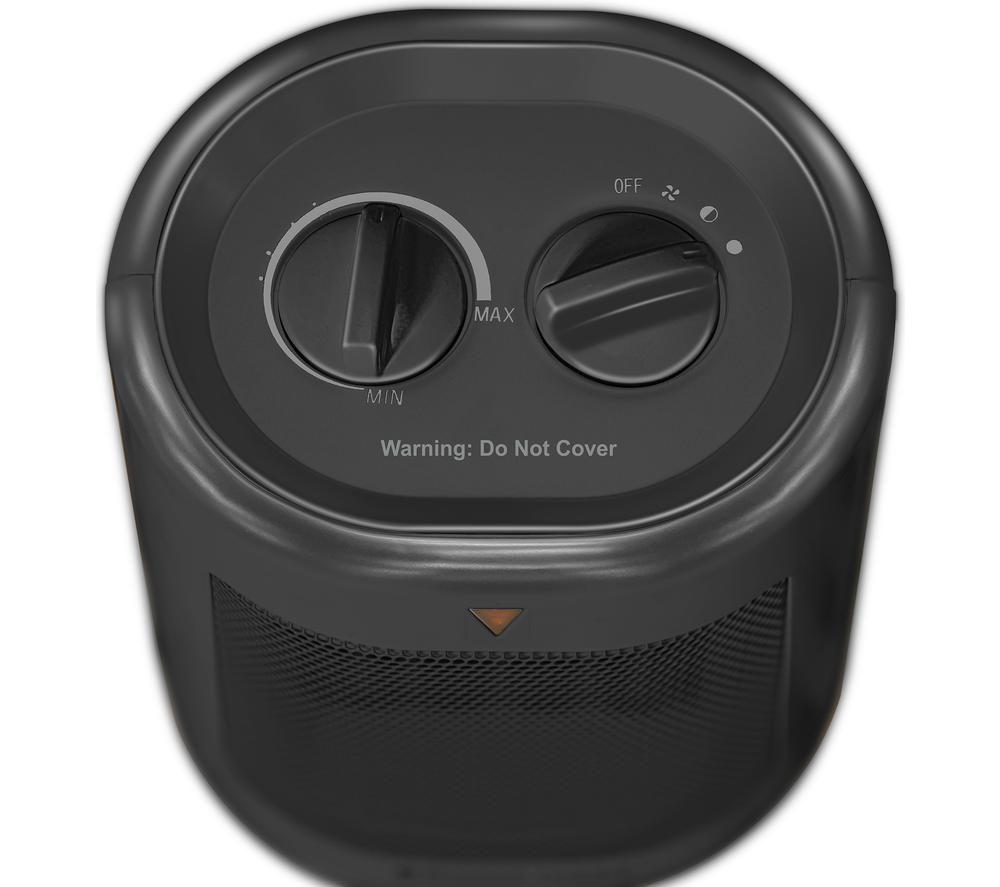 RUSSELL HOBBS RHFH1008B Portable Hot & Cool Ceramic Fan Heater - Black image number 11 of 12