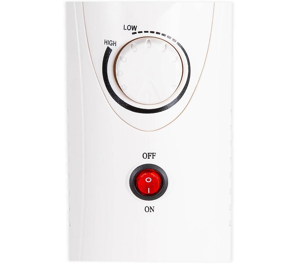 RUSSELL HOBBS RHOFR3001W Portable Oil-Filled Radiator - White image number 3 of 12