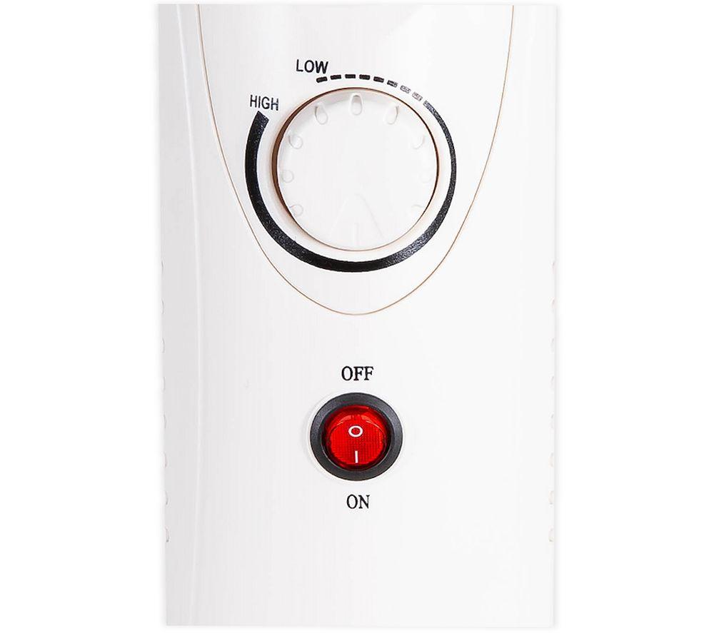 RUSSELL HOBBS RHOFR3001W Portable Oil-Filled Radiator - White image number 5 of 12
