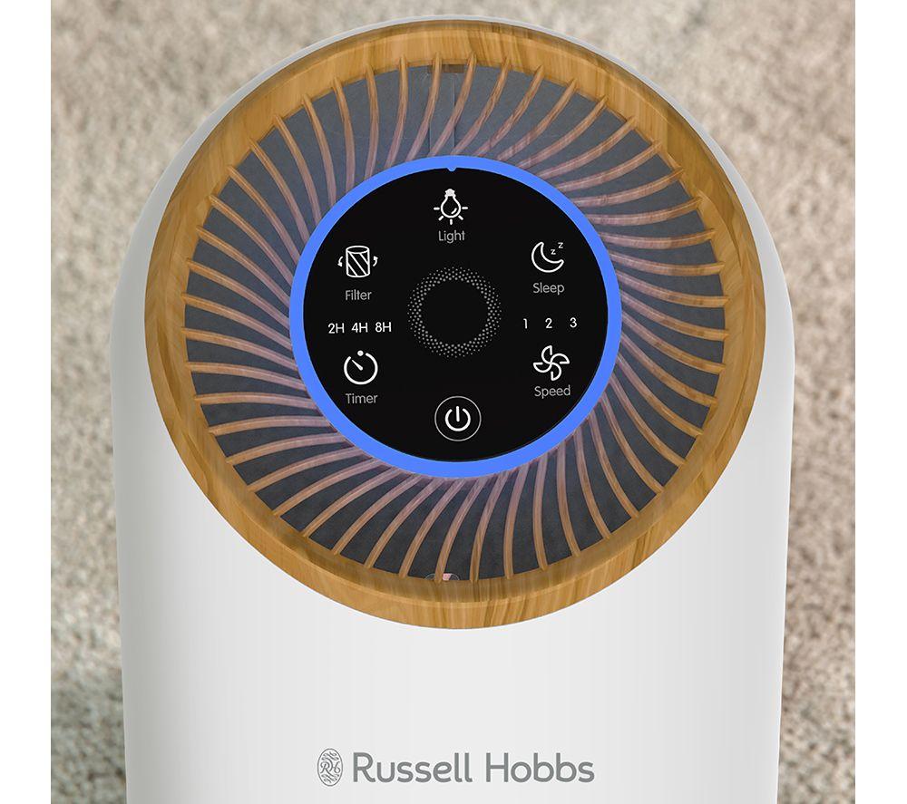 RUSSELL HOBBS Clean Air Compact 2 RHAP1031WDW Air Purifier - White image number 5 of 7