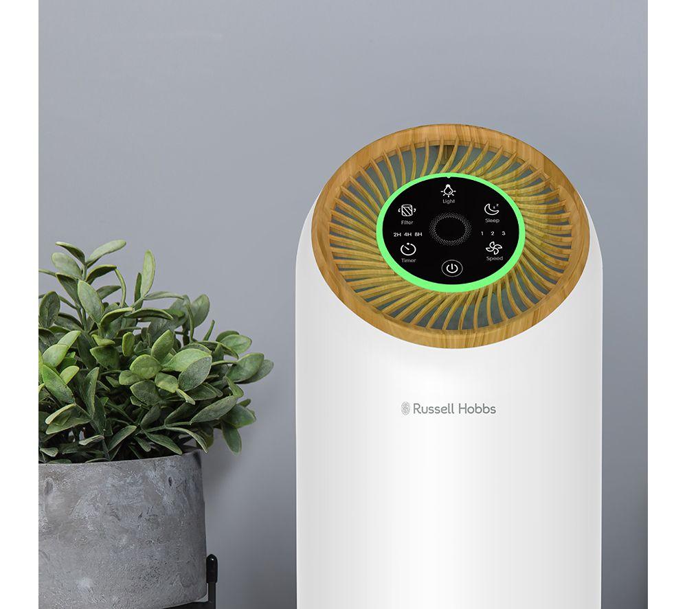 RUSSELL HOBBS Clean Air Compact 2 RHAP1031WDW Air Purifier - White image number 7 of 7