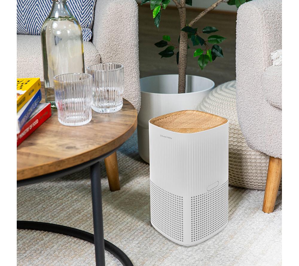 RUSSELL HOBBS Mini Aroma RHAP1032WDW Air Purifier - White image number 8 of 8