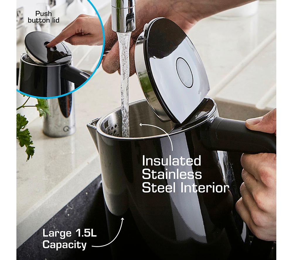SWAN SK14650BLKN Smart Jug Kettle - Black image number 5 of 17