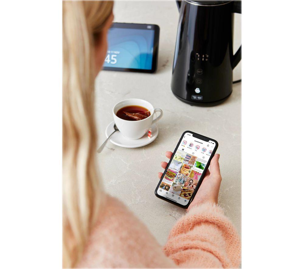SWAN SK14650BLKN Smart Jug Kettle - Black image number 12 of 17