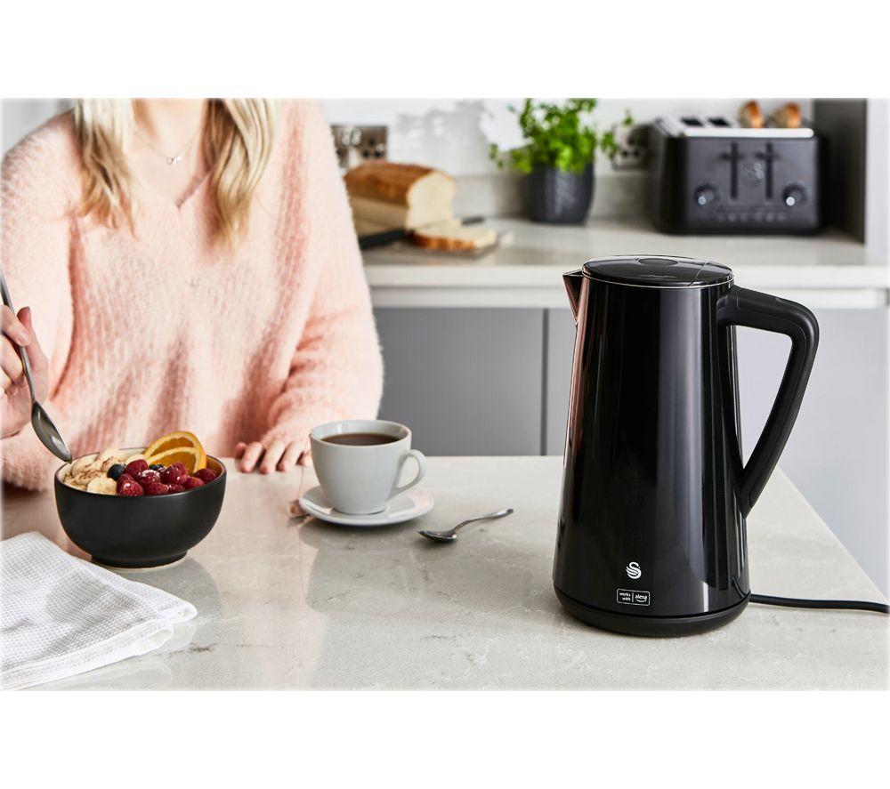 SWAN SK14650BLKN Smart Jug Kettle - Black image number 13 of 17