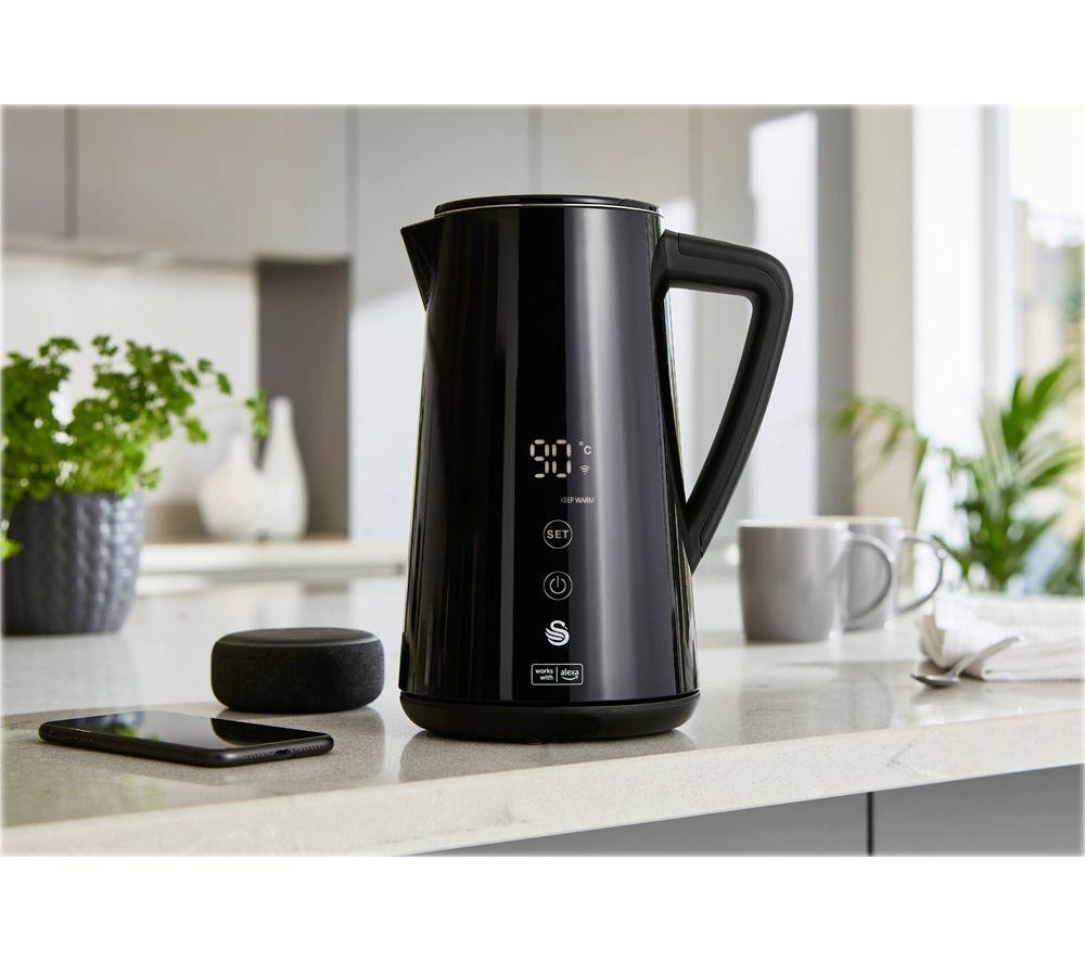 SWAN SK14650BLKN Smart Jug Kettle - Black image number 14 of 17