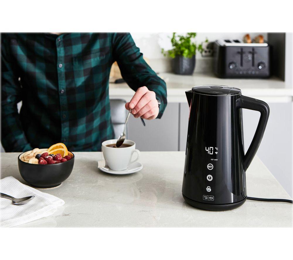 SWAN SK14650BLKN Smart Jug Kettle - Black image number 15 of 17