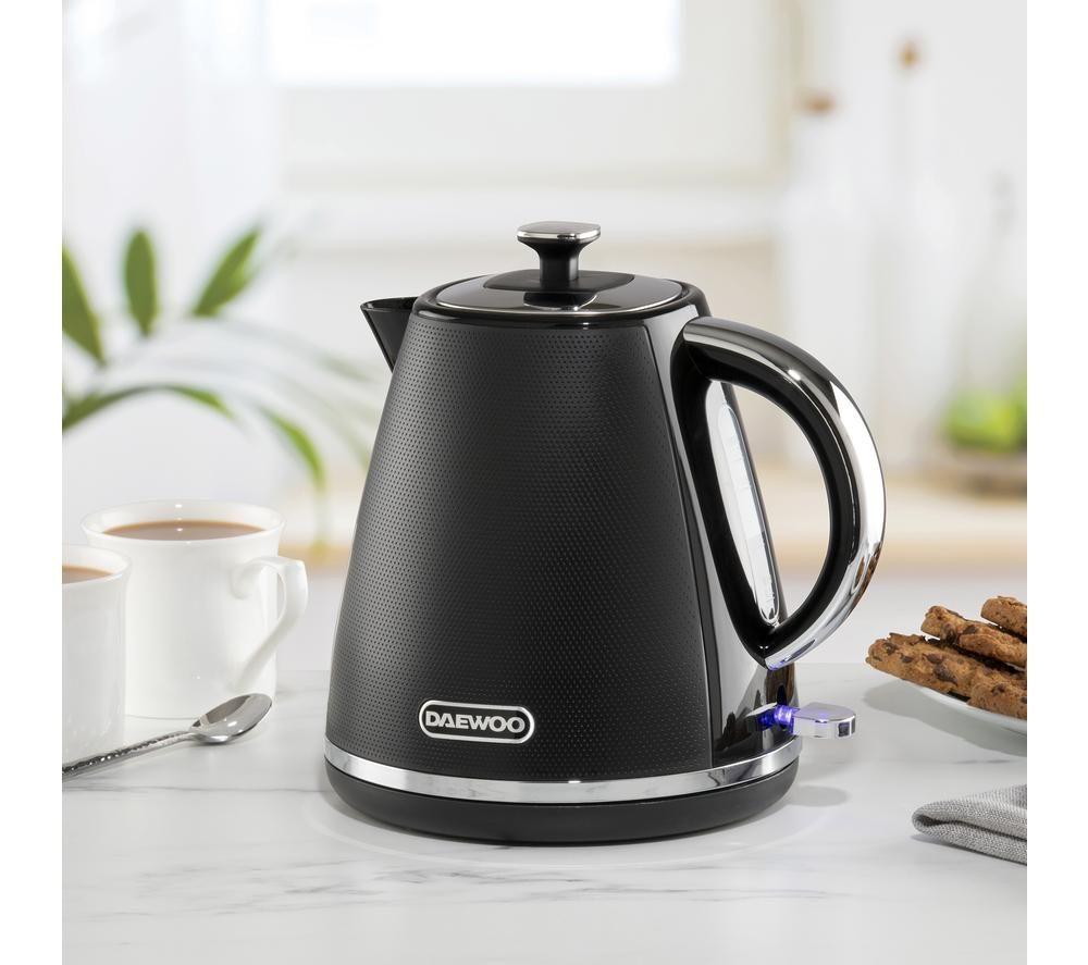 DAEWOO Stirling SDA2624GE Pyramid Kettle - Black image number 3 of 3