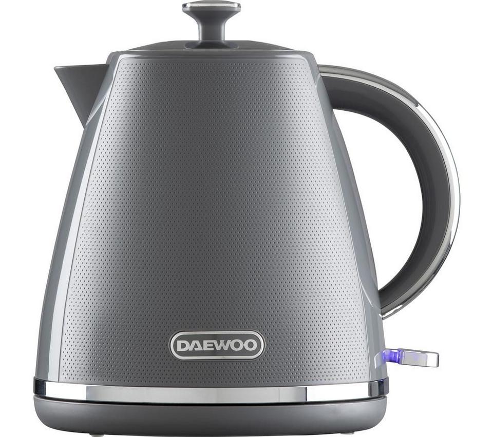 DAEWOO Stirling SDA2625GE Pyramid Kettle - Grey