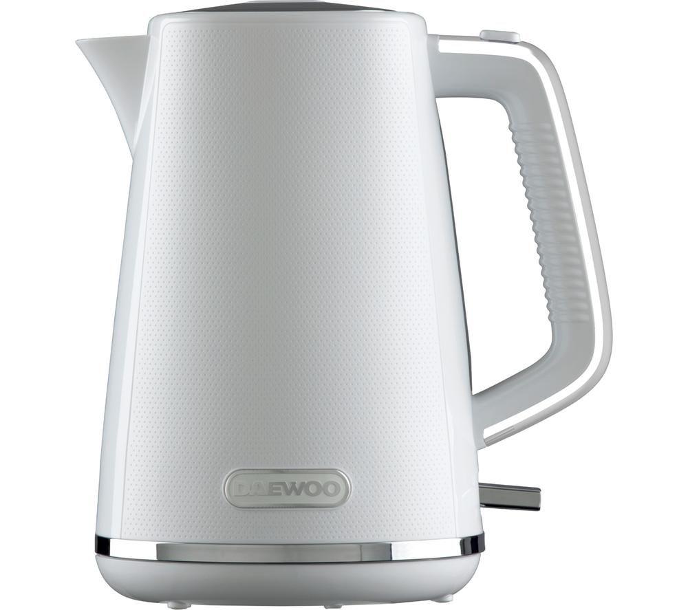 DAEWOO Stirling SDA2629GE Jug Kettle - White, White